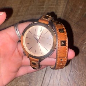 Michael Kors studded watch